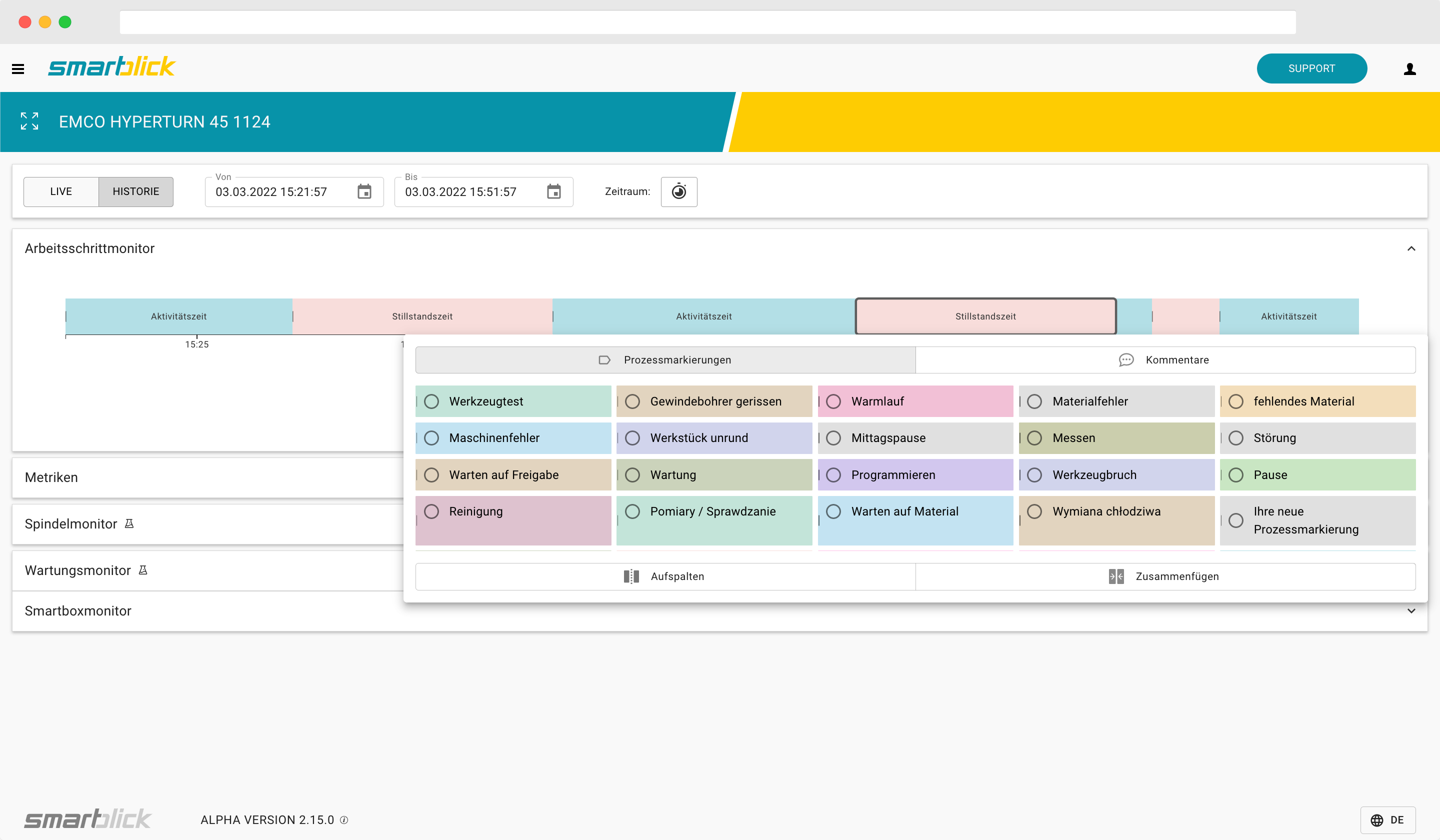 screenshot of smartblick