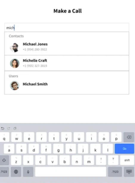 screenshot of smrtPhone