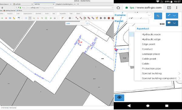 screenshot of soft-GIS