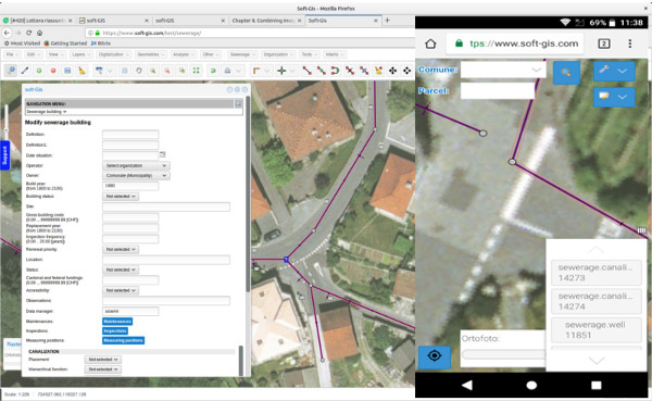 screenshot of soft-GIS