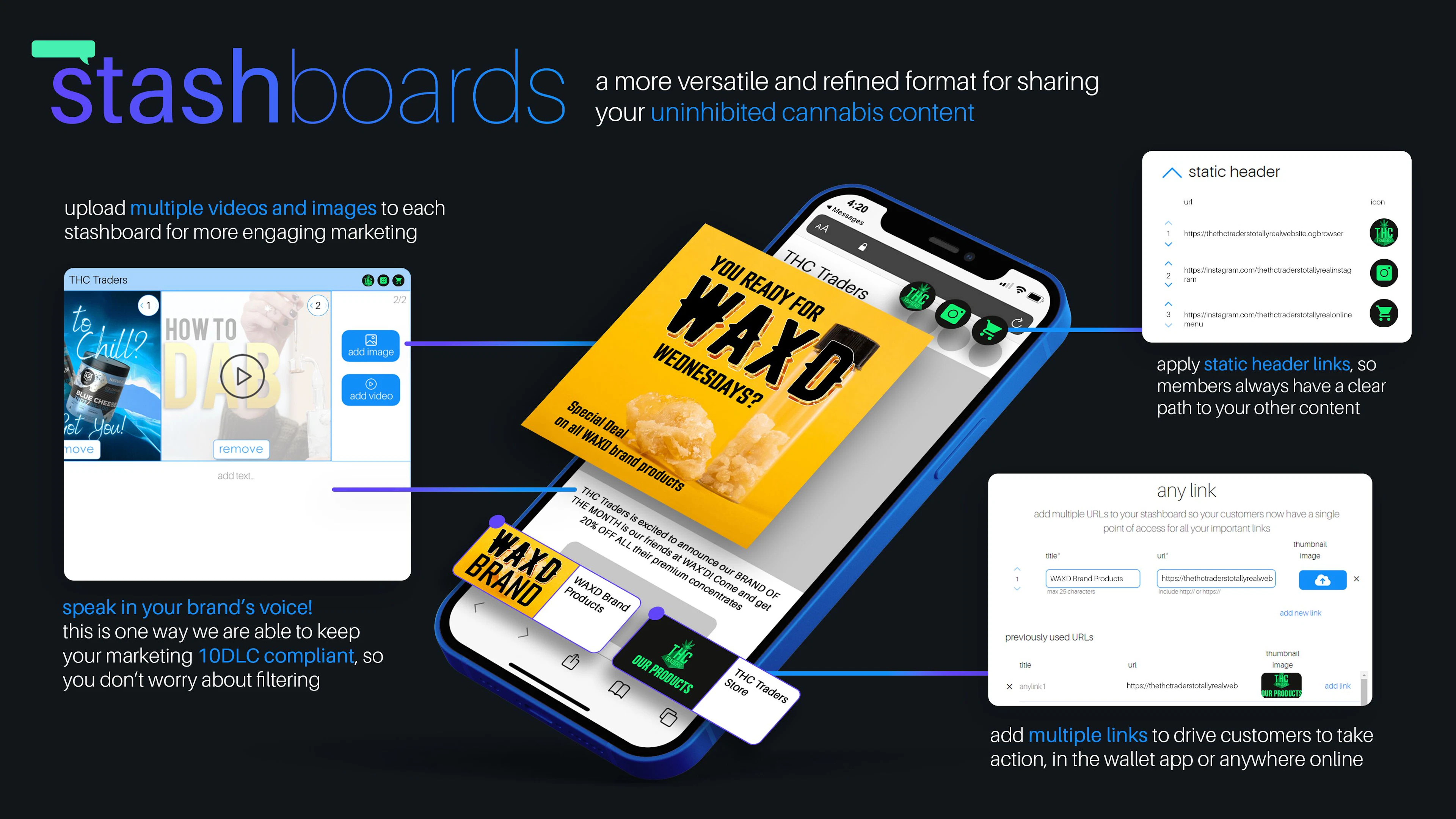 screenshot of springbig