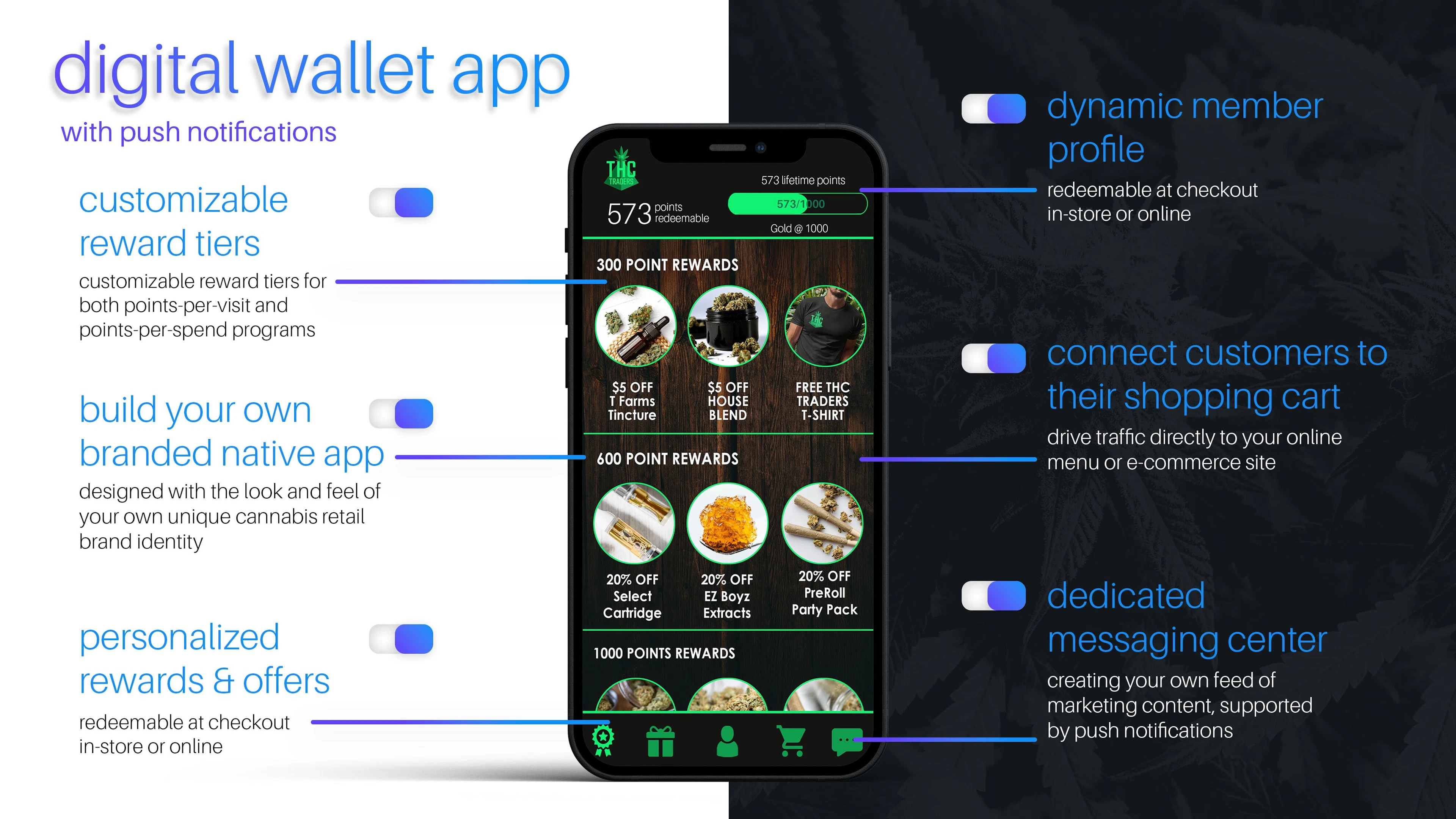 screenshot of springbig