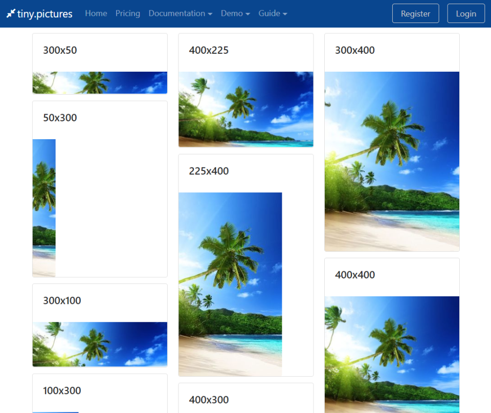 screenshot of tiny.pictures