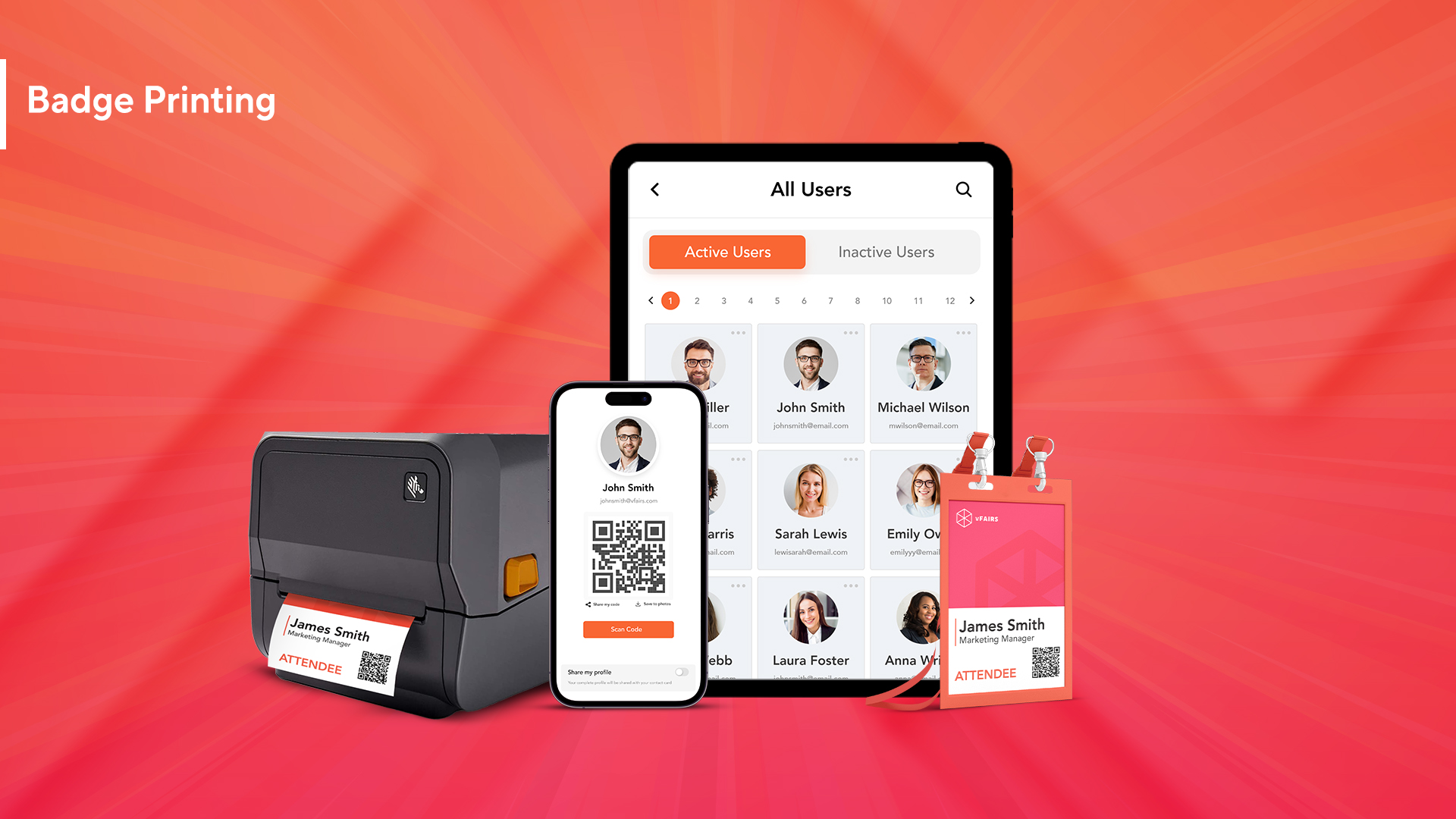 screenshot of vFairs