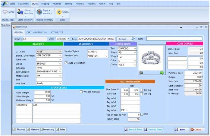 screenshot of wJewel
