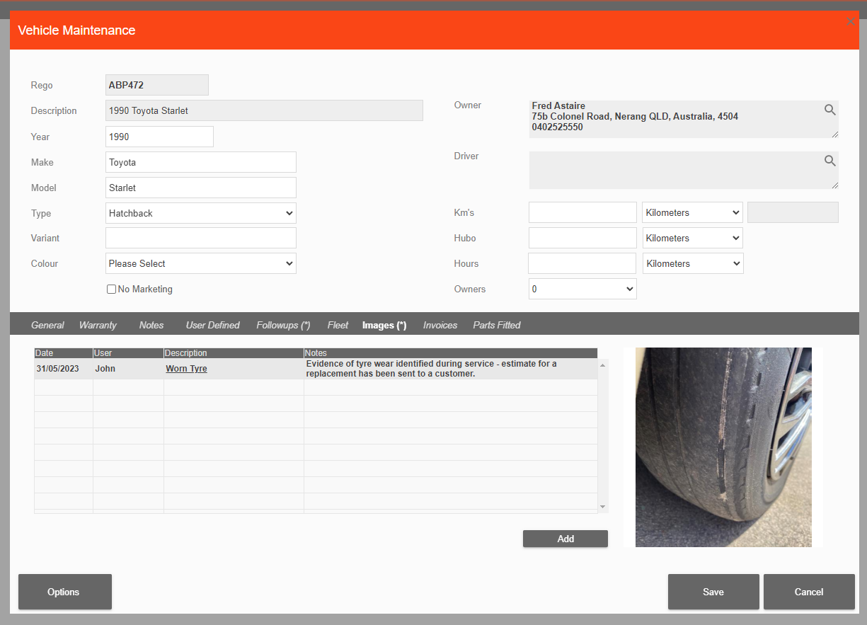 screenshot of webSAM