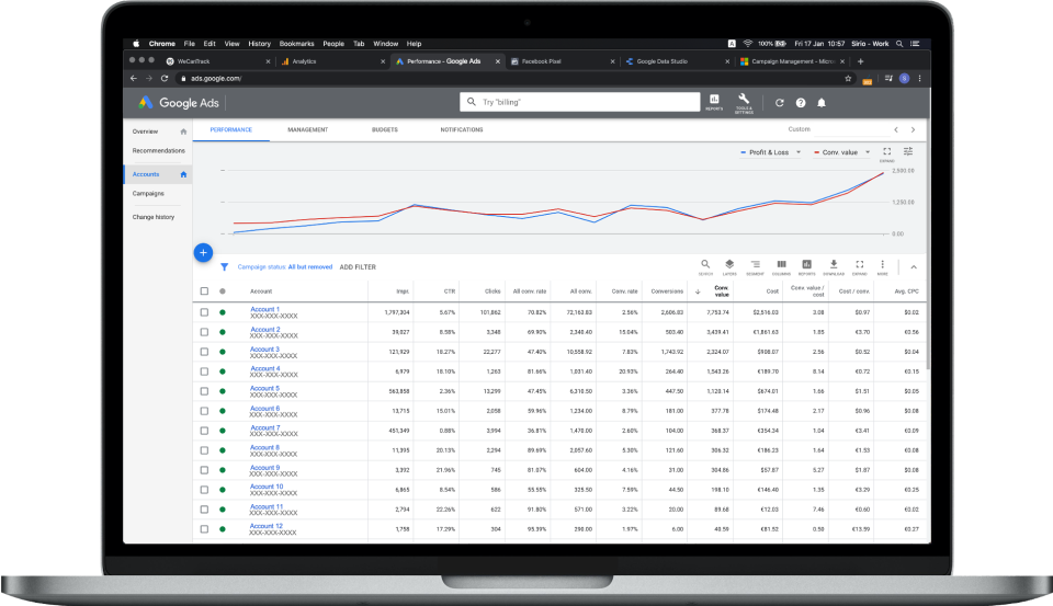 screenshot of wecantrack