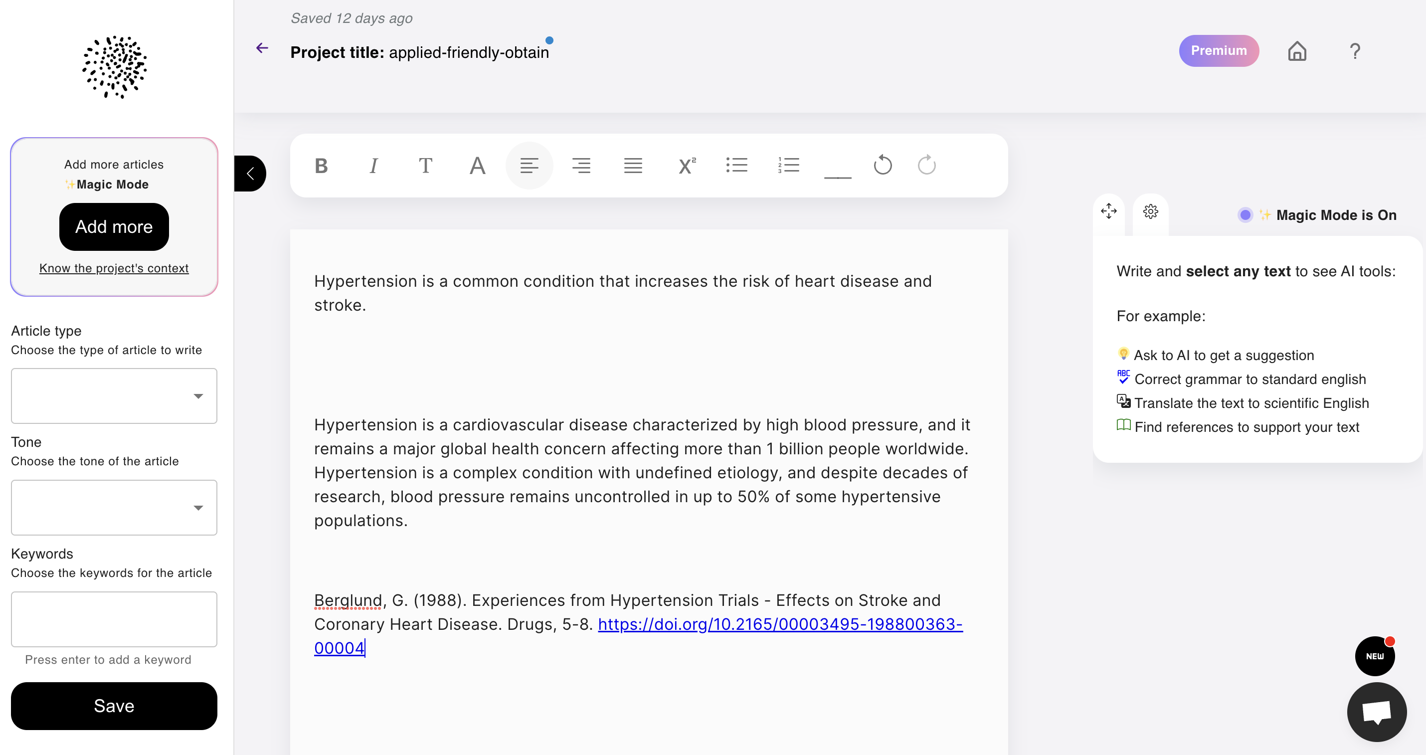 screenshot of wisio.app
