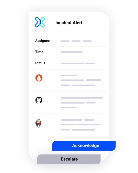 screenshot of xMatters