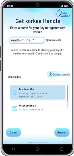screenshot of xorkee
