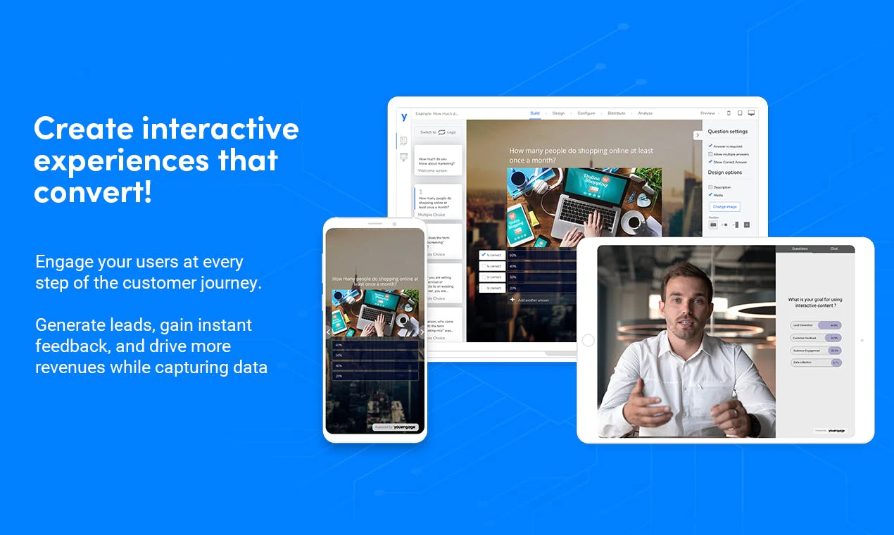 screenshot of youengage