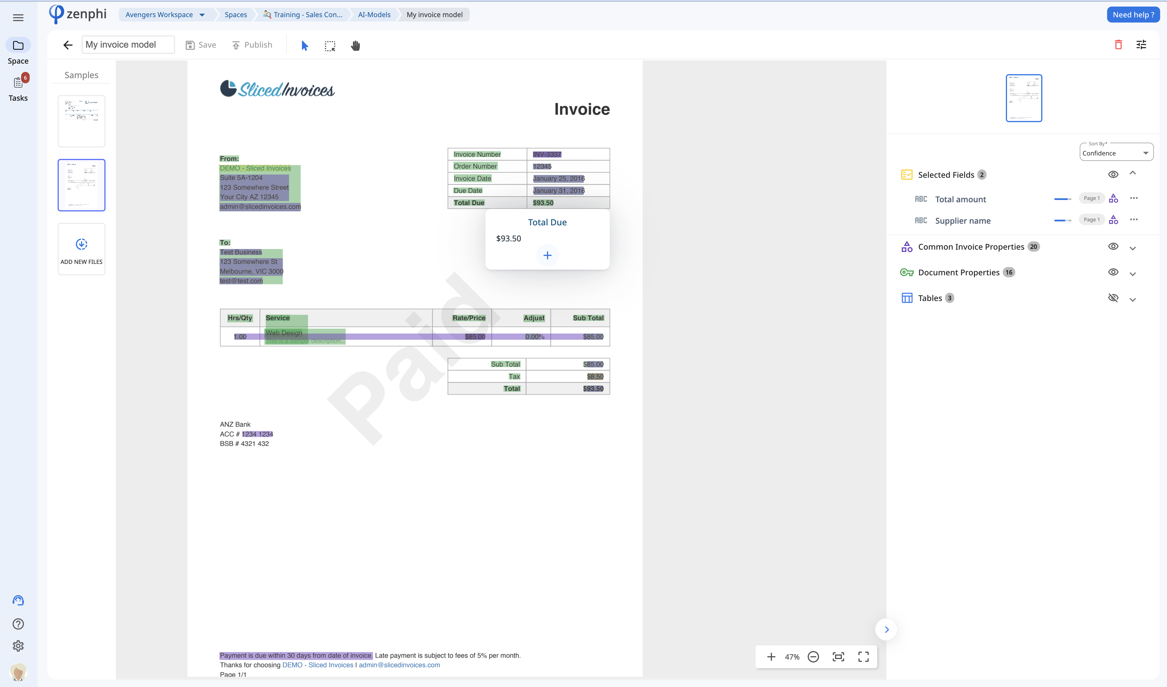 screenshot of zenphi