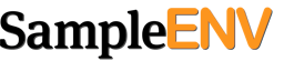 SampleENV logo