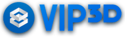 Vip3D logo